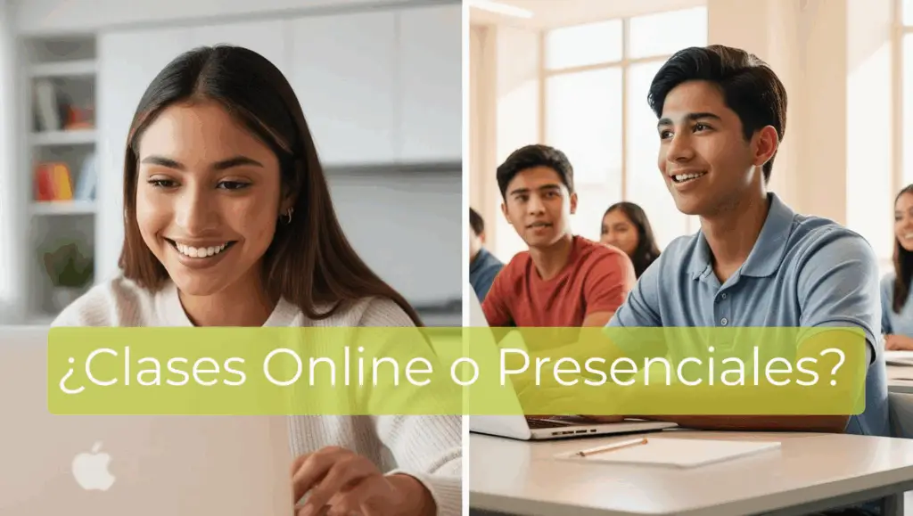 ¿Clases Online o Presenciales?