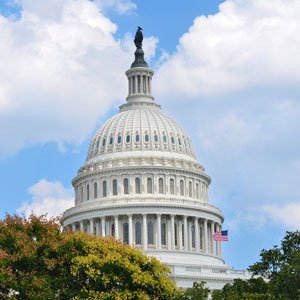 Imagen curso inglés C1, vista de la cúpula del capitolio